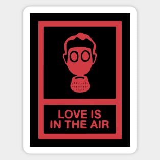 Love Is In The Air Sticker